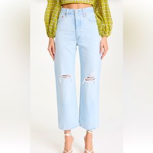 Levi’s Ribcage Straight Ankle Jeans